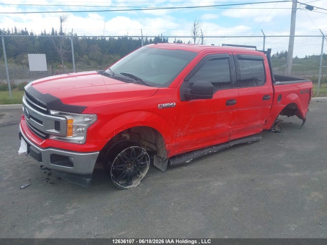 12636107 :رقم المزاد ، 1FTEW1E4XKFD21596 vin ، 2019 Ford F150 Supercrew مزاد بيع