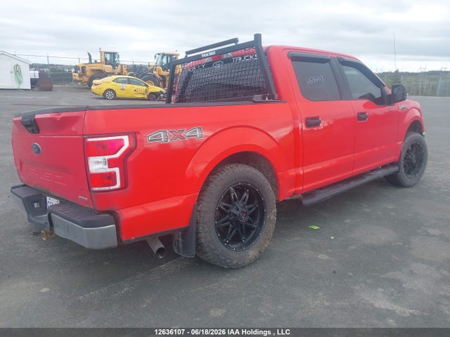 12636107 :رقم المزاد ، 1FTEW1E4XKFD21596 vin ، 2019 Ford F150 Supercrew مزاد بيع