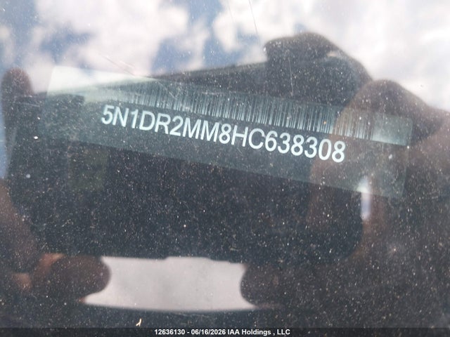Aukcja sprzedaży 2017 Nissan Pathfinder Platinum/s/sl/sv, vin: 5N1DR2MM8HC638308, numer aukcji: 12636130