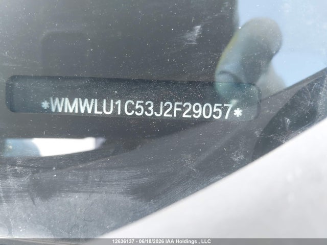 2018 Mini Clubman Cooper მანქანა იყიდება აუქციონზე, vin: WMWLU1C53J2F29057, აუქციონის ნომერი: 12636137