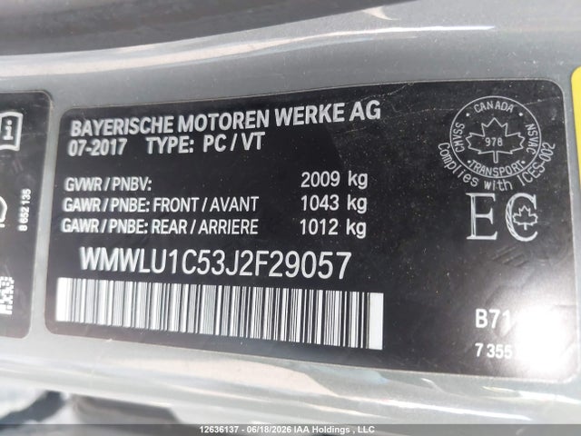 Mini Clubman Cooper 2018 WMWLU1C53J2F29057 Image 9