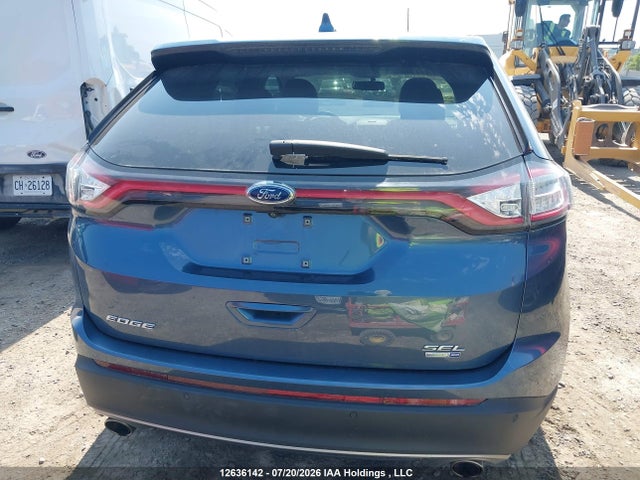 12636142 :رقم المزاد ، 2FMPK4J94JBB80706 vin ، 2018 Ford Edge Sel مزاد بيع