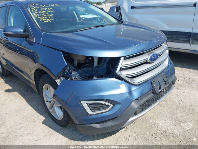 12636142 :رقم المزاد ، 2FMPK4J94JBB80706 vin ، 2018 Ford Edge Sel مزاد بيع
