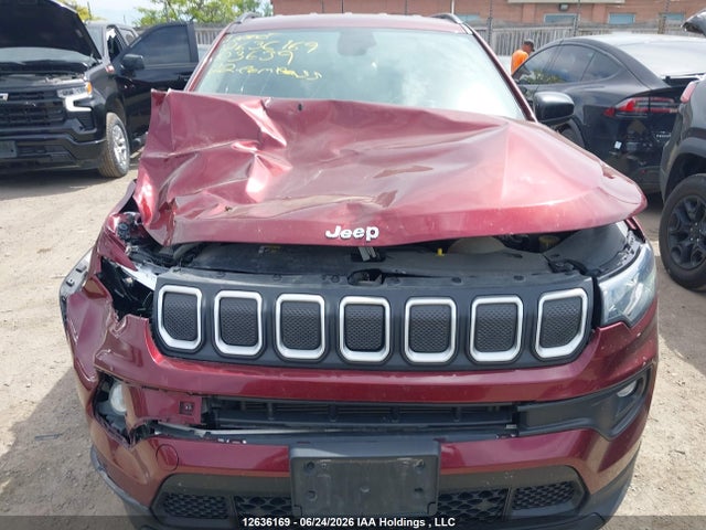 2022 Jeep Compass მანქანა იყიდება აუქციონზე, vin: 3C4NJDBB1NT103639, აუქციონის ნომერი: 12636169