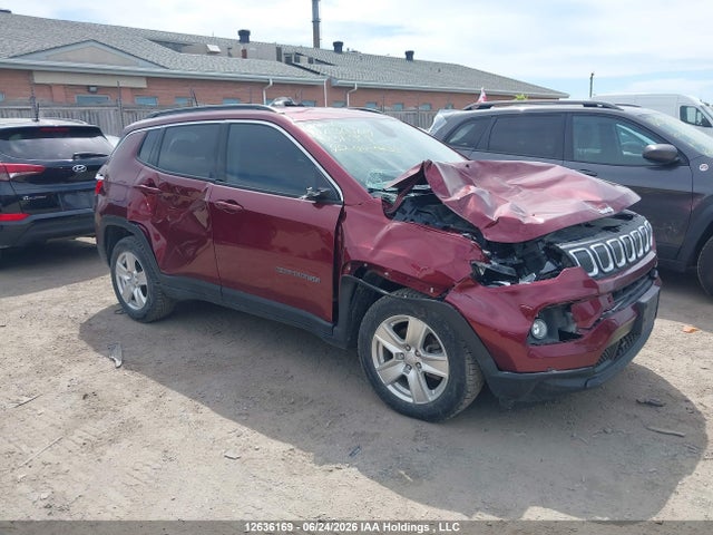 2022 Jeep Compass მანქანა იყიდება აუქციონზე, vin: 3C4NJDBB1NT103639, აუქციონის ნომერი: 12636169