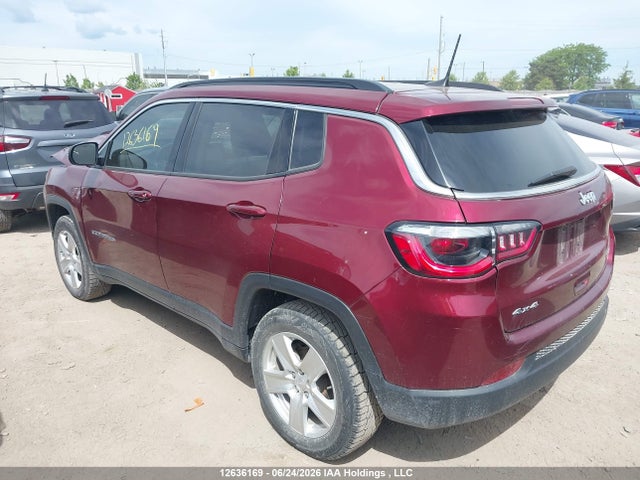 2022 Jeep Compass მანქანა იყიდება აუქციონზე, vin: 3C4NJDBB1NT103639, აუქციონის ნომერი: 12636169