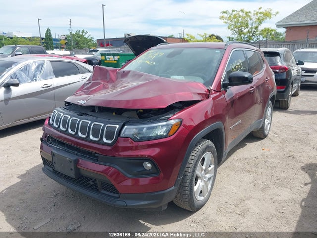2022 Jeep Compass მანქანა იყიდება აუქციონზე, vin: 3C4NJDBB1NT103639, აუქციონის ნომერი: 12636169