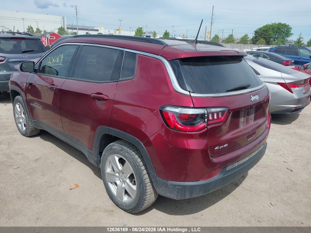 2022 Jeep Compass მანქანა იყიდება აუქციონზე, vin: 3C4NJDBB1NT103639, აუქციონის ნომერი: 12636169