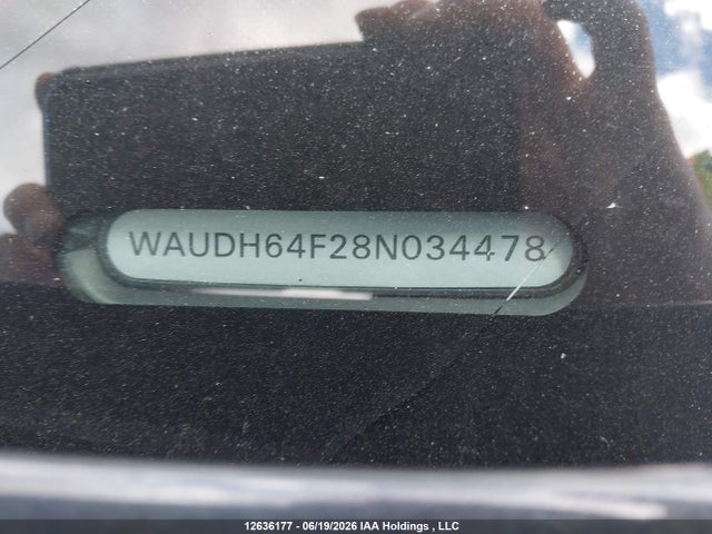 Продаж на аукціоні авто 2008 Audi A6 3.2 Quattro, vin: WAUDH64F28N034478, номер лоту: 12636177
