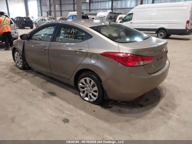 Продаж на аукціоні авто 2012 Hyundai Elantra Gls/limited, vin: 5NPDH4AE4CH123531, номер лоту: 12636184