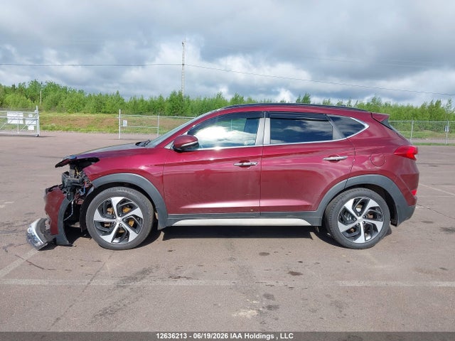 2018 Hyundai Tucson Limited/sport And Eco/se მანქანა იყიდება აუქციონზე, vin: KM8J3CA22JU650872, აუქციონის ნომერი: 12636213