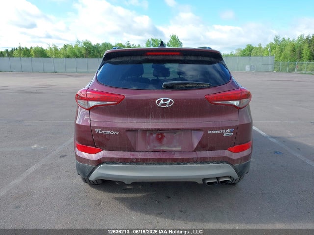 2018 Hyundai Tucson Limited/sport And Eco/se მანქანა იყიდება აუქციონზე, vin: KM8J3CA22JU650872, აუქციონის ნომერი: 12636213