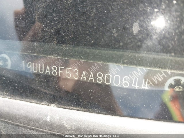 Aukcja sprzedaży 2010 Acura Tl, vin: 19UUA8F53AA800644, numer aukcji: 12636217
