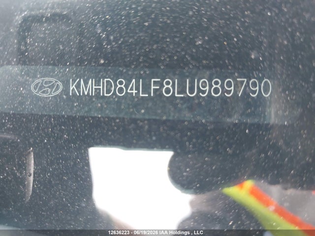 12636223 :رقم المزاد ، KMHD84LF8LU989790 vin ، 2020 Hyundai Elantra Preferred Auto Ivt مزاد بيع