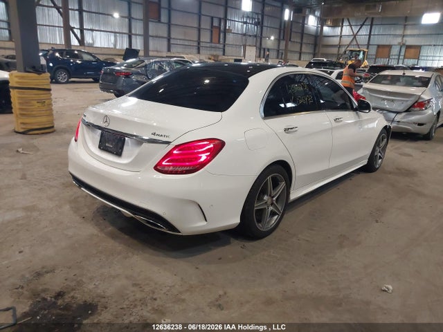 Продажа на аукционе авто 2015 Mercedes-benz C 300 4matic, vin: 55SWF4KB7FU026473, номер лота: 12636238