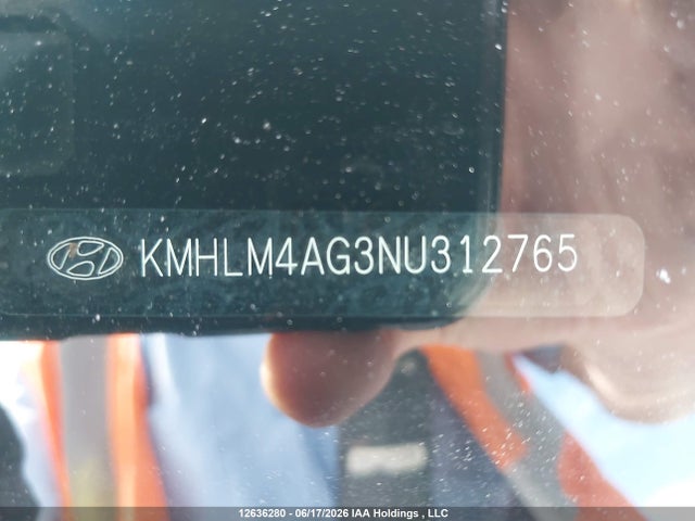 KMHLM4AG3NU312765 Hyundai Elantra Preferred Ivt With Sun And Tech Package