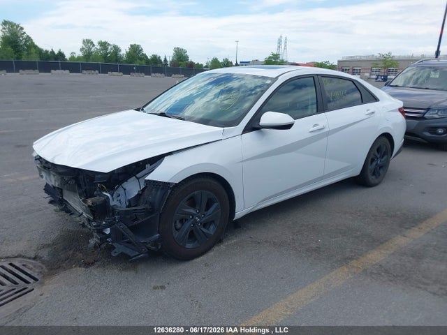 KMHLM4AG3NU312765 Hyundai Elantra Preferred Ivt With Sun And Tech Package