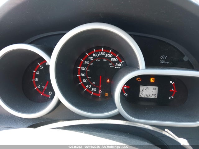 12636292 :رقم المزاد ، 2T1LE4EE6AC016186 vin ، 2010 Toyota Matrix مزاد بيع