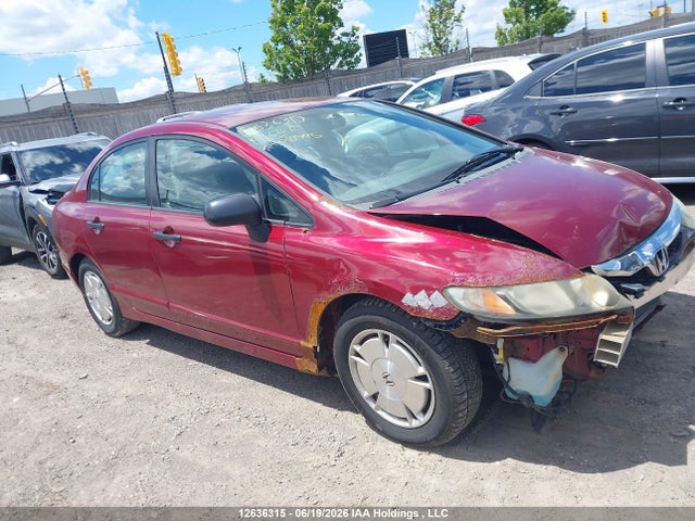 12636315 :رقم المزاد ، 2HGFA15459H010445 vin ، 2009 Honda Civic Dx-g مزاد بيع