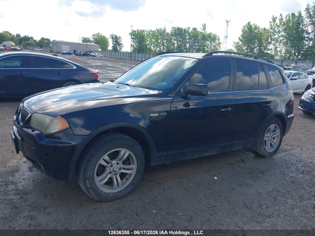 Auction sale of the 2006 Bmw X3 3.0i, vin: WBXPA93406WD29517, lot number: 12636358
