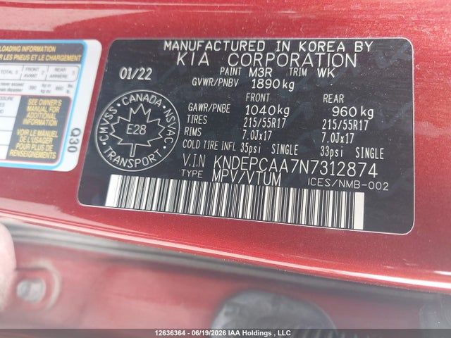 KIA Seltos Lx 2022 KNDEPCAA7N7312874 Image 18