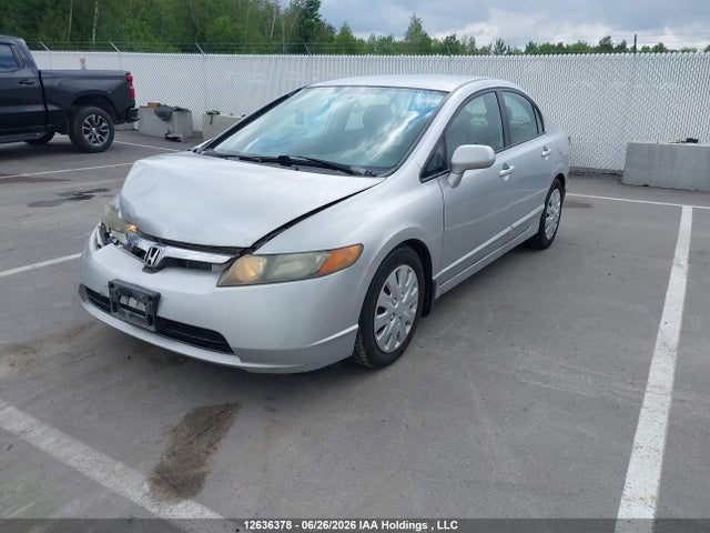 2008 Honda Civic Lx მანქანა იყიდება აუქციონზე, vin: 2HGFA16538H123493, აუქციონის ნომერი: 12636378