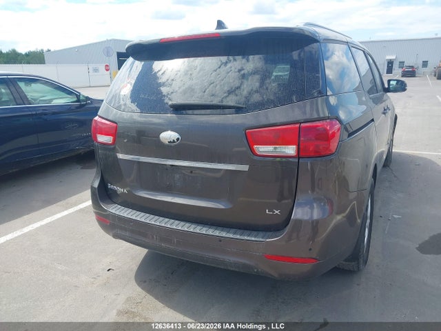 12636413 :رقم المزاد ، KNDMB5C16H6251367 vin ، 2017 Kia Sedona Lx مزاد بيع