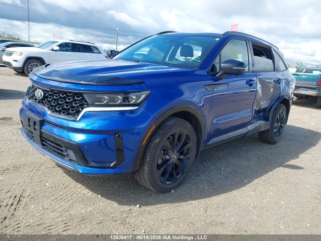 12636417 :رقم المزاد ، 5XYRKDLF5MG072594 vin ، 2021 Kia Sorento Sx/sxp مزاد بيع