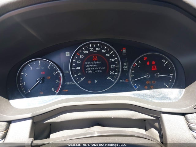 12636435 :رقم المزاد ، JM3KJDHD6S1123388 vin ، 2025 Mazda Cx-70 Premium مزاد بيع