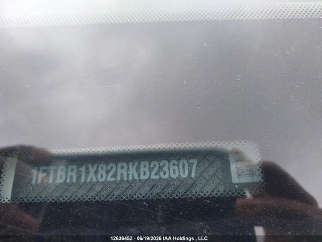 12636452 :رقم المزاد ، 1FTBR1X82RKB23607 vin ، 2024 Ford Transit T-250 مزاد بيع