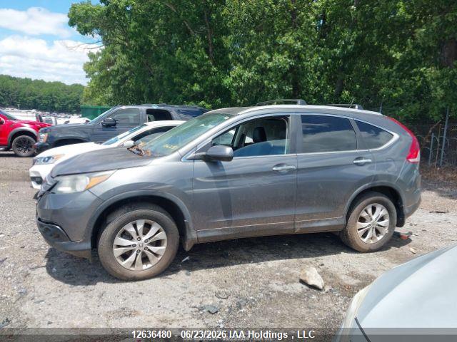 12636480 :رقم المزاد ، 2HKRM4H95DH106281 vin ، 2013 Honda Cr-v Touring مزاد بيع