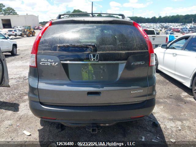 12636480 :رقم المزاد ، 2HKRM4H95DH106281 vin ، 2013 Honda Cr-v Touring مزاد بيع