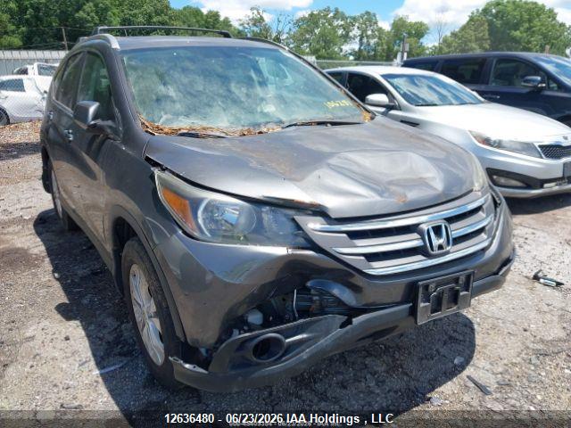 12636480 :رقم المزاد ، 2HKRM4H95DH106281 vin ، 2013 Honda Cr-v Touring مزاد بيع