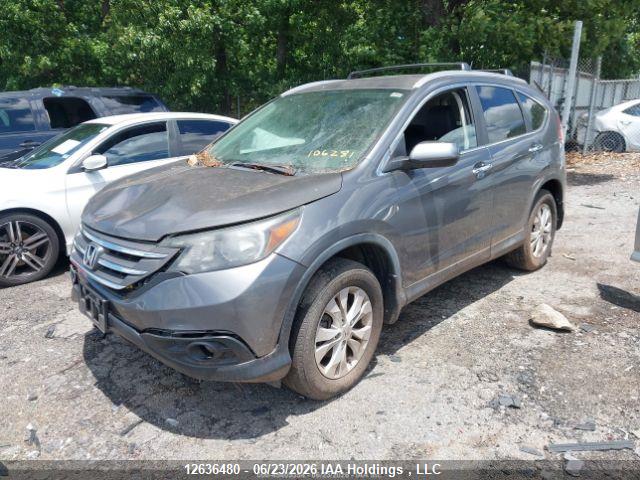 12636480 :رقم المزاد ، 2HKRM4H95DH106281 vin ، 2013 Honda Cr-v Touring مزاد بيع