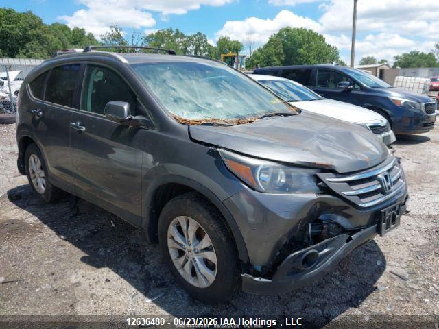 12636480 :رقم المزاد ، 2HKRM4H95DH106281 vin ، 2013 Honda Cr-v Touring مزاد بيع