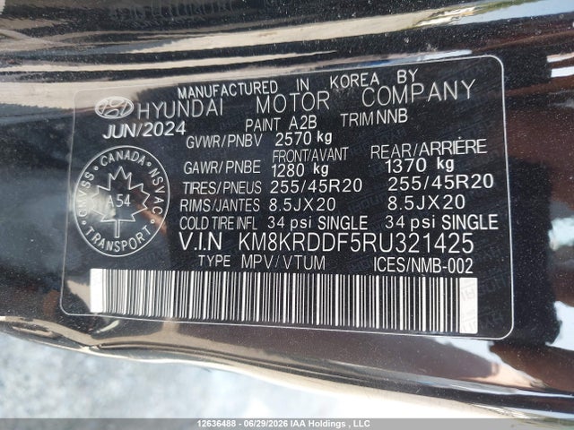 Hyundai Ioniq 5 Preferred Long Range With Ultimate Package 2024 KM8KRDDF5RU321425 Image 9
