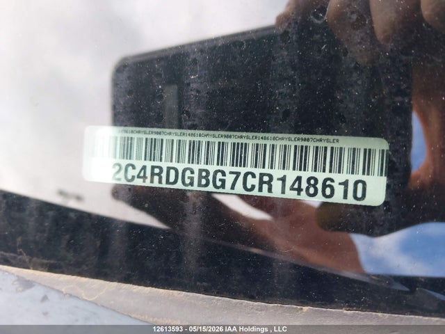 Aukcja sprzedaży 2012 Dodge Grand Caravan Se, vin: 2C4RDGBG7CR148610, numer aukcji: 12613593