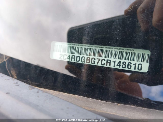 Aukcja sprzedaży 2012 Dodge Grand Caravan Se, vin: 2C4RDGBG7CR148610, numer aukcji: 12613593