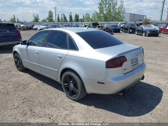 2006 Audi A4 2.0t Quattro მანქანა იყიდება აუქციონზე, vin: WAUDF78E66A289278, აუქციონის ნომერი: 12636490