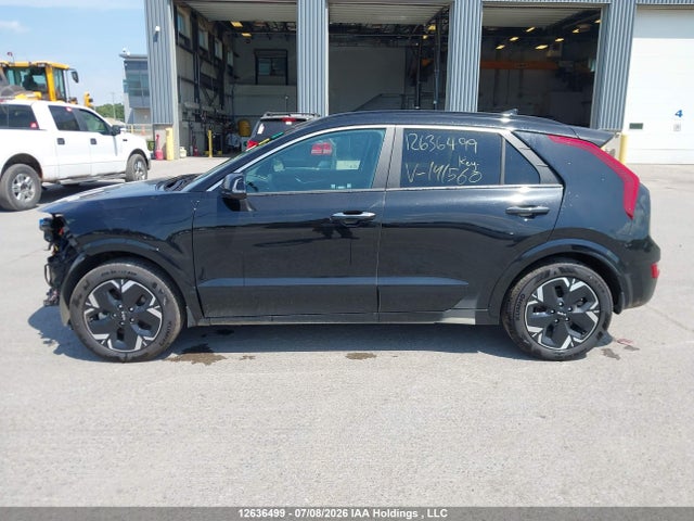 2025 Kia Niro Ev Wave/wave W/snow White Pearl   Grey Exterior მანქანა იყიდება აუქციონზე, vin: KNDCT3L16S5141560, აუქციონის ნომერი: 12636499