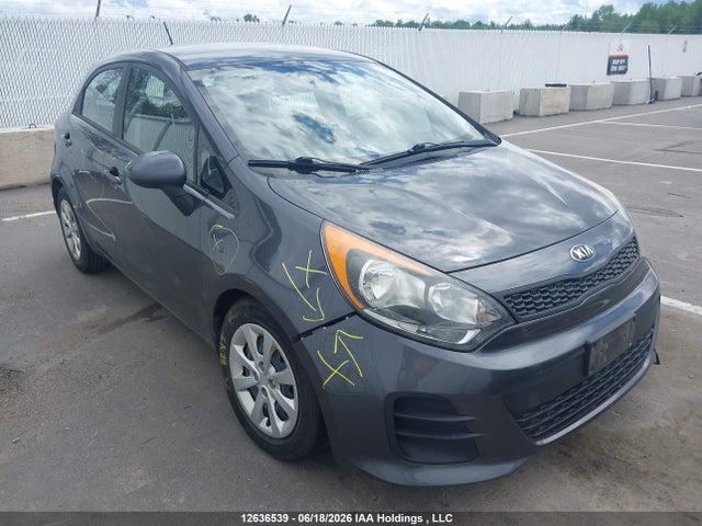 12636539 :رقم المزاد ، KNADM5A3XG6683955 vin ، 2016 Kia Rio Ex/ex+ W/sunroof/lx/lx+/lx+ Eco/sx مزاد بيع