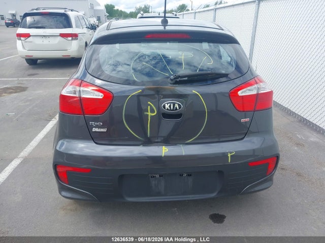 12636539 :رقم المزاد ، KNADM5A3XG6683955 vin ، 2016 Kia Rio Ex/ex+ W/sunroof/lx/lx+/lx+ Eco/sx مزاد بيع