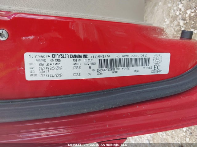 Продаж на аукціоні авто 2015 Dodge Grand Caravan Se/sxt, vin: 2C4RDGBG7FR669489, номер лоту: 12636544