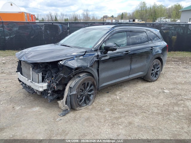 2022 Kia Sorento 2.5t Sx W/black Leather/2.5t Sx W/burgundy Leather მანქანა იყიდება აუქციონზე, vin: 5XYRKDLF9NG107428, აუქციონის ნომერი: 12612086
