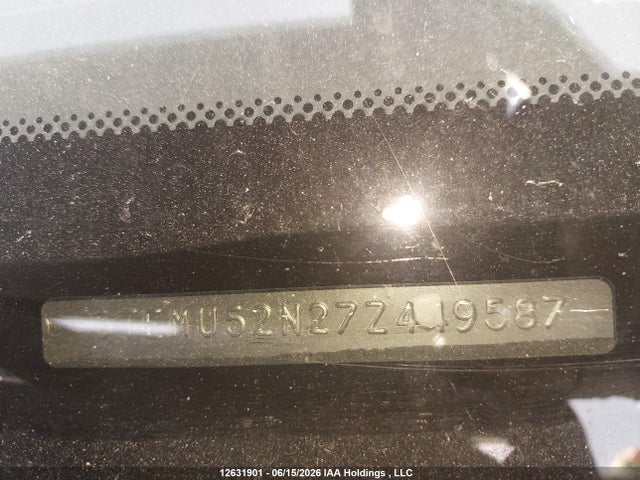 12631901 :رقم المزاد ، 5TEMU52N27Z449587 vin ، 2007 Toyota Tacoma Base V6 مزاد بيع