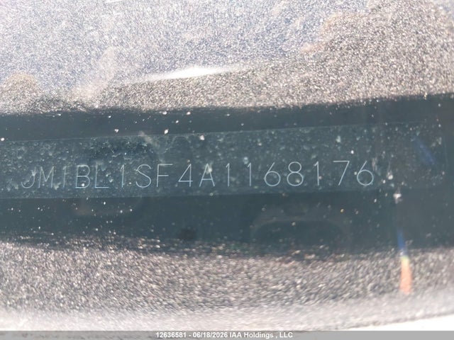 12636581 :رقم المزاد ، JM1BL1SF4A1168176 vin ، 2010 Mazda 3 I مزاد بيع