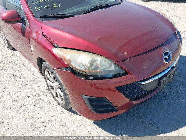12636581 :رقم المزاد ، JM1BL1SF4A1168176 vin ، 2010 Mazda 3 I مزاد بيع