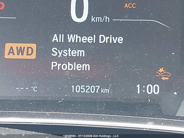 2019 Honda Cr-v Touring მანქანა იყიდება აუქციონზე, vin: 2HKRW2H97KH117973, აუქციონის ნომერი: 12636594