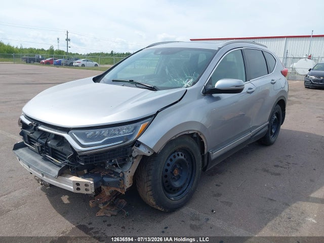 2019 Honda Cr-v Touring მანქანა იყიდება აუქციონზე, vin: 2HKRW2H97KH117973, აუქციონის ნომერი: 12636594