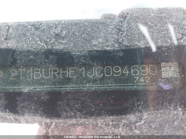 Toyota Corolla Xse 2018 2T1BURHE1JC094690 Image 19